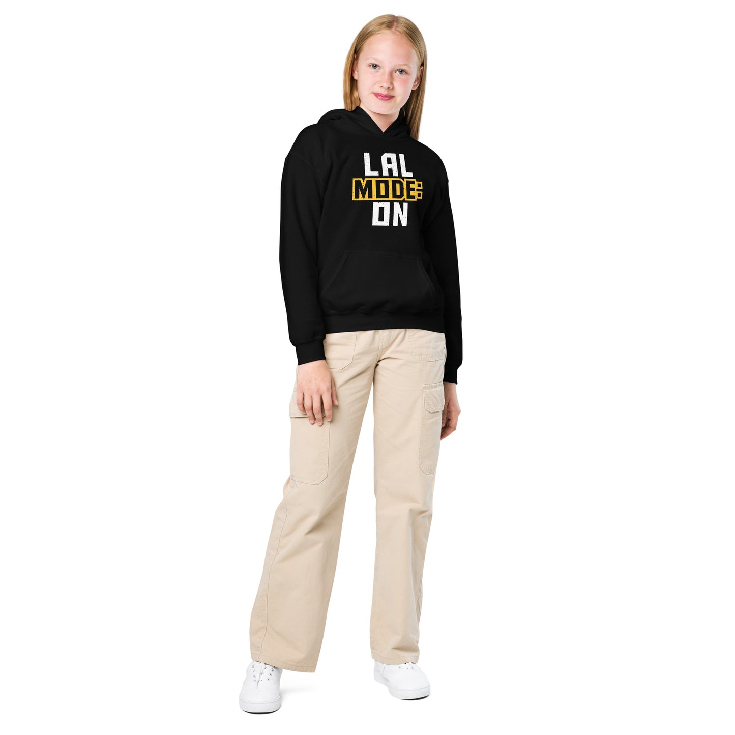 LAL Mode On Youth heavy blend hoodie