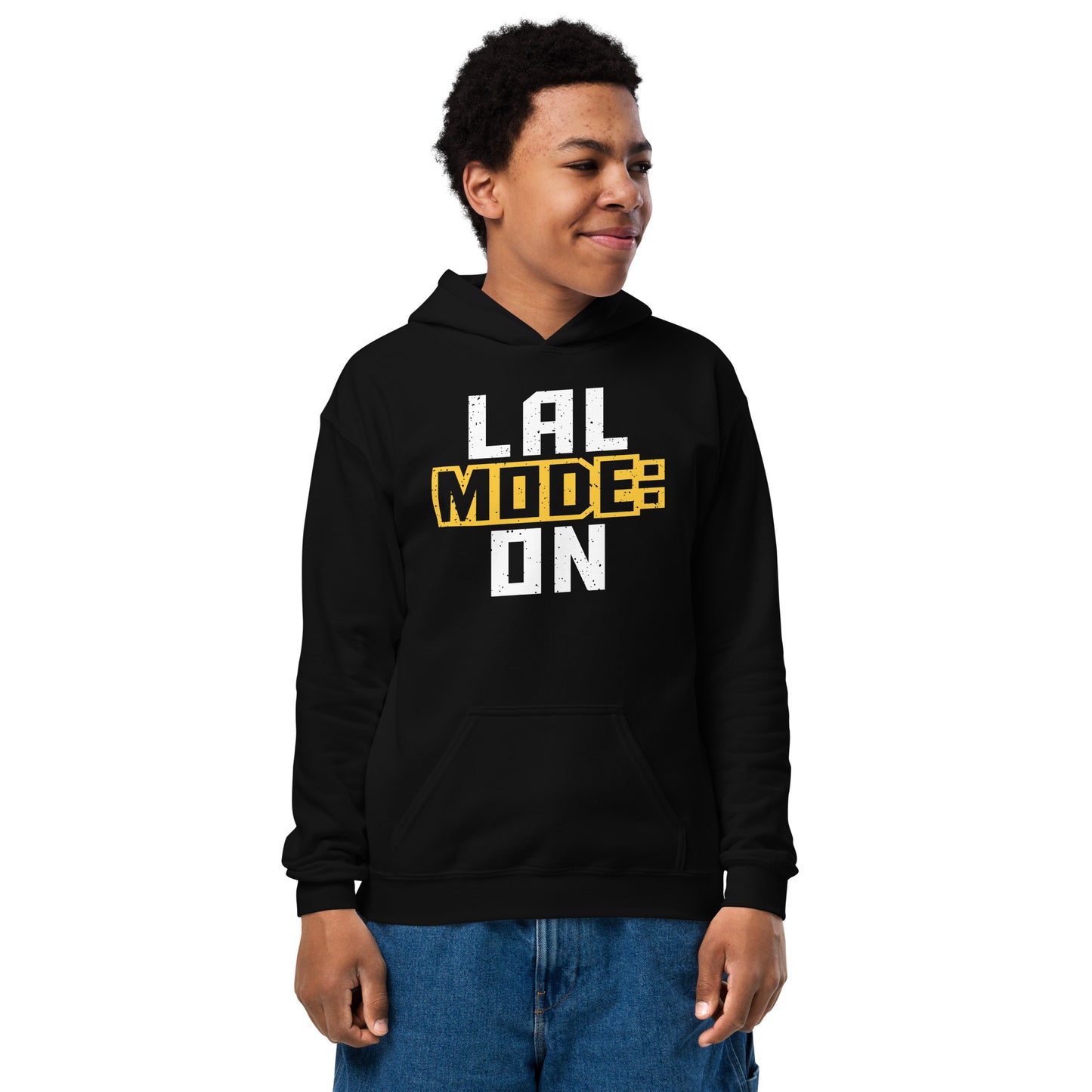LAL Mode On Youth heavy blend hoodie